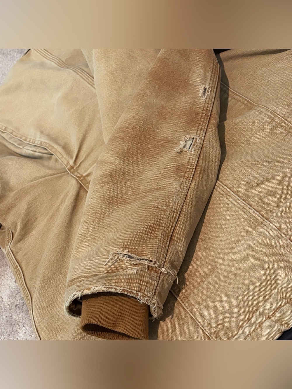 Carhartt Arctic Jacket Brown Quilt Lined Women’s Size Small Regular WC026 BRN - Picture 12 of 15